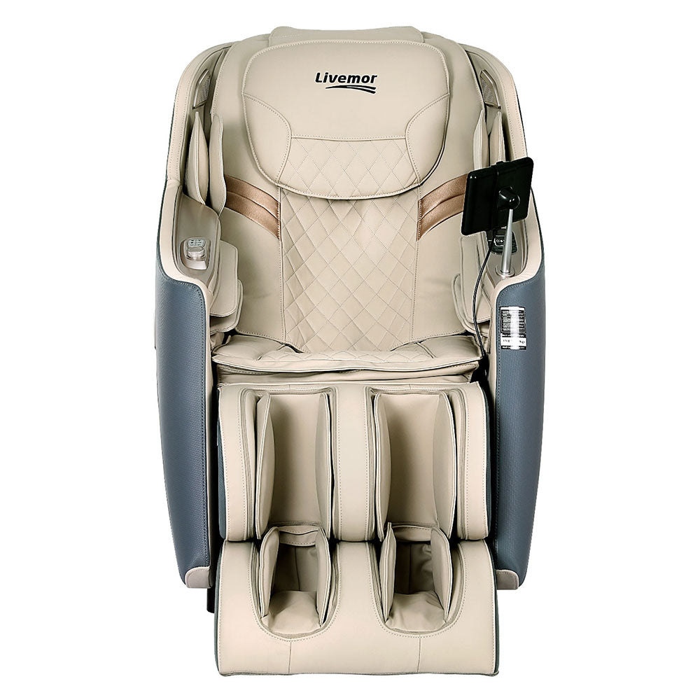 NNEDSZ Livemor Massage Chair Electric Recliner Home Massager 3D Opal